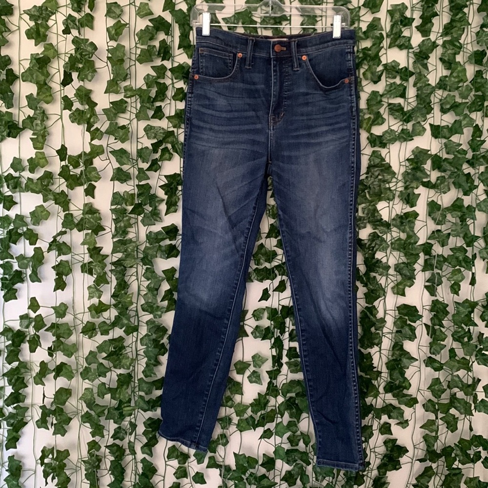 Madewell 10" High-Rise Skinny Jeans in Danny Wash: Tencel™ Edition